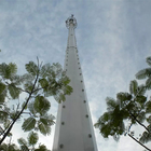 La torre d'acciaio unipolare Palo della telecomunicazione 15 metri spolverizza rivestito