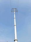 30m torre d'acciaio della grata delle 3 della gamba 4 della gamba 5G di Internet Telecomunicazioni di WIFI autosufficiente