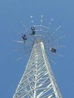 Torre telescopica del cavo di Guyed delle Telecomunicazioni di comunicazione